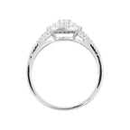 "Moromba" ring D 0.493/97 - 375/1000 White Gold