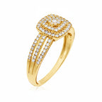 Anillo "Moromba" D 0.493/97 - Oro amarillo 375/1000