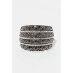 Bague "Maeva" D 0,501/64 - Or Blanc 375/1000
