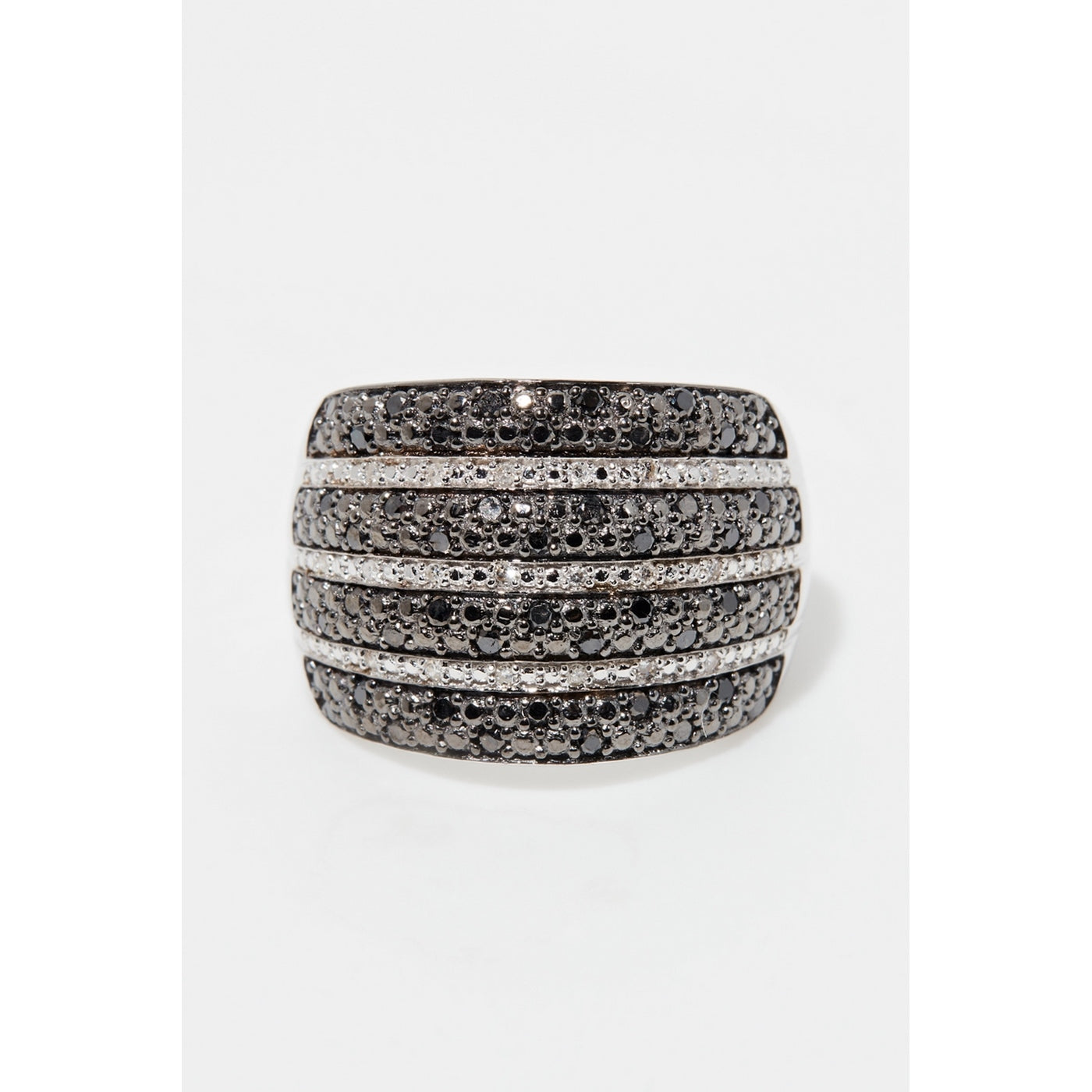 Bague "Maeva" D 0,501/64 - Or Blanc 375/1000