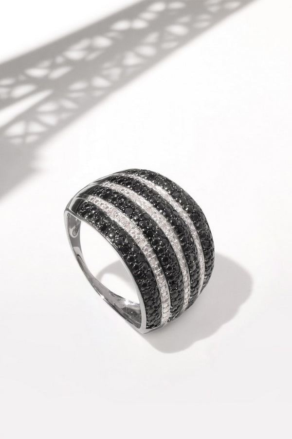 Anillo "Maeva" D 0.501/64 - Oro blanco 375/1000