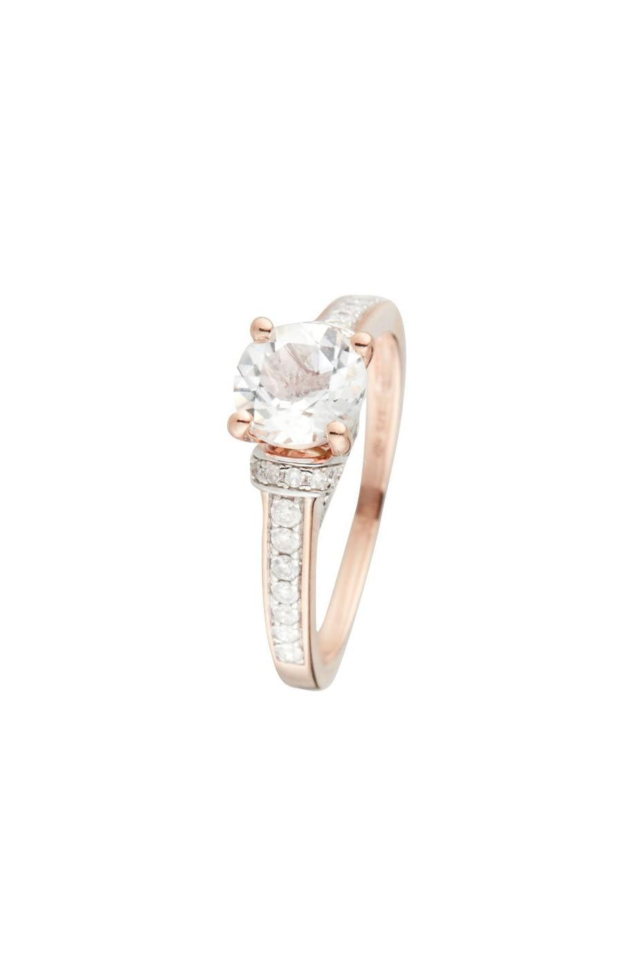 Anillo “Chera” D 0.291/40 Topacio blanco 1.573/1
