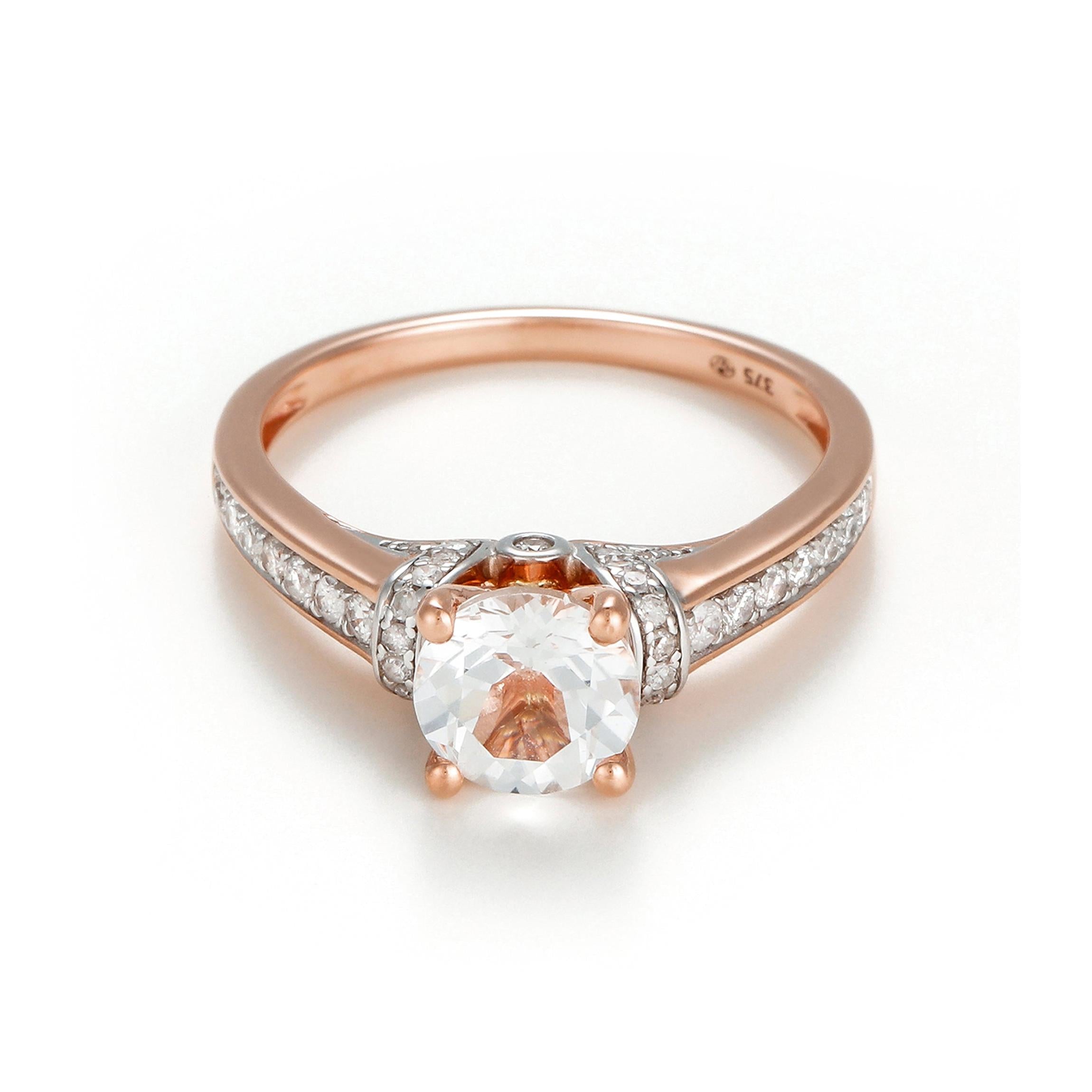 Anillo “Chera” D 0.291/40 Topacio blanco 1.573/1
