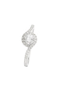 Bague "Sirana" D 0,202/32  White Topaze 0,485/1
