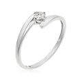 "Dava" Ring D 0.049/7 - 375/1000 White Gold