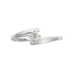 "Dava" Ring D 0.049/7 - 375/1000 White Gold