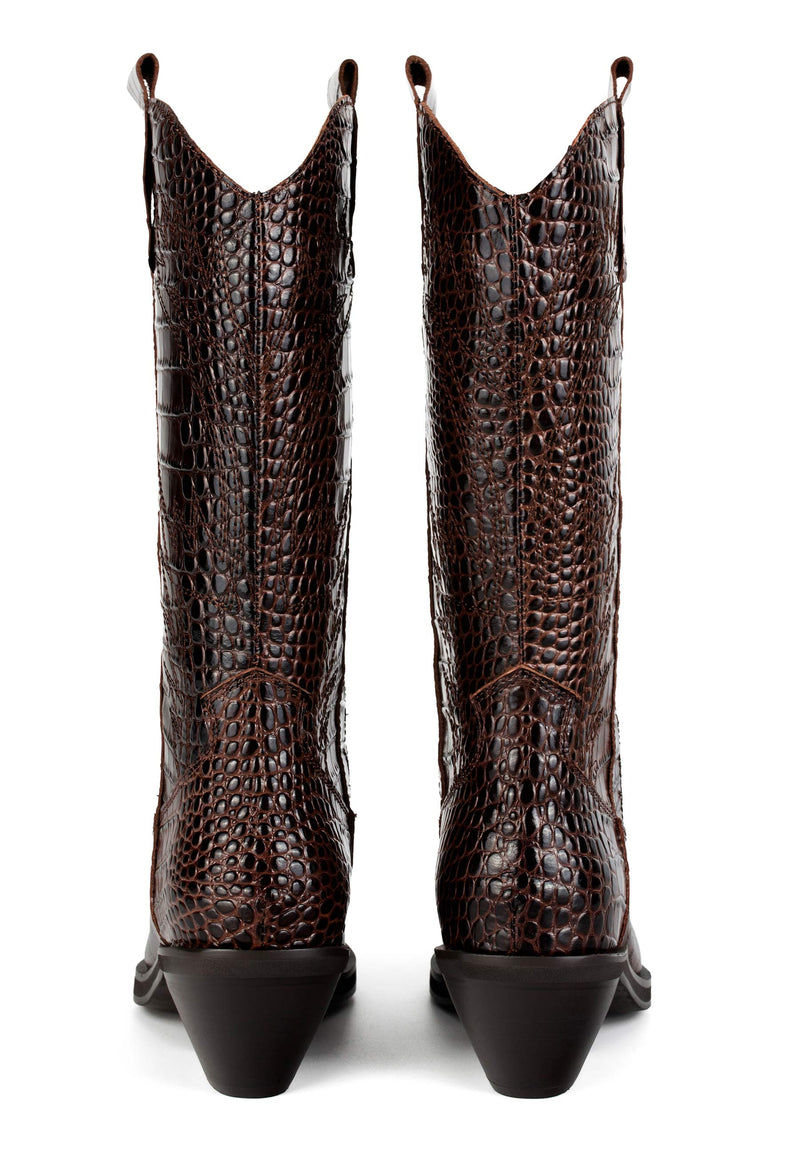 Bottes Holly Leaves - Marron