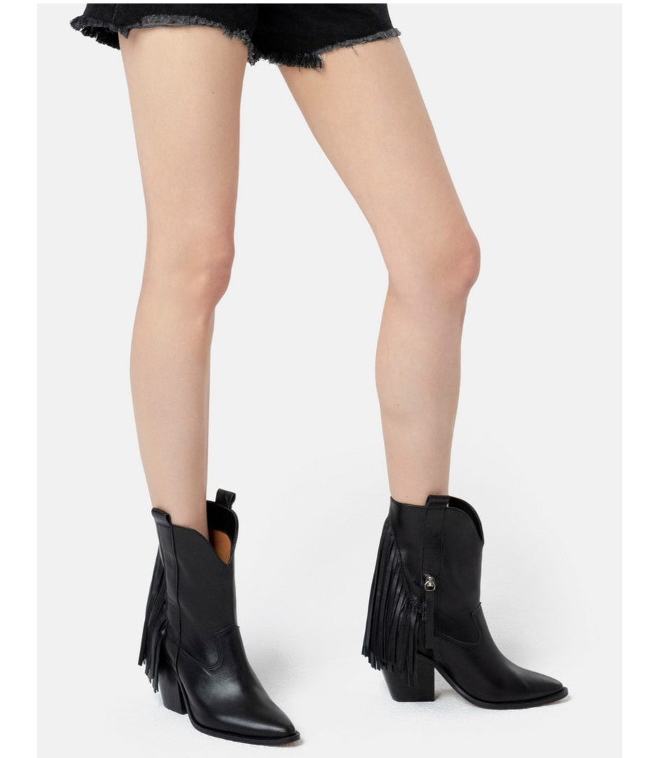 Botines Let Me Be Free - Negro
