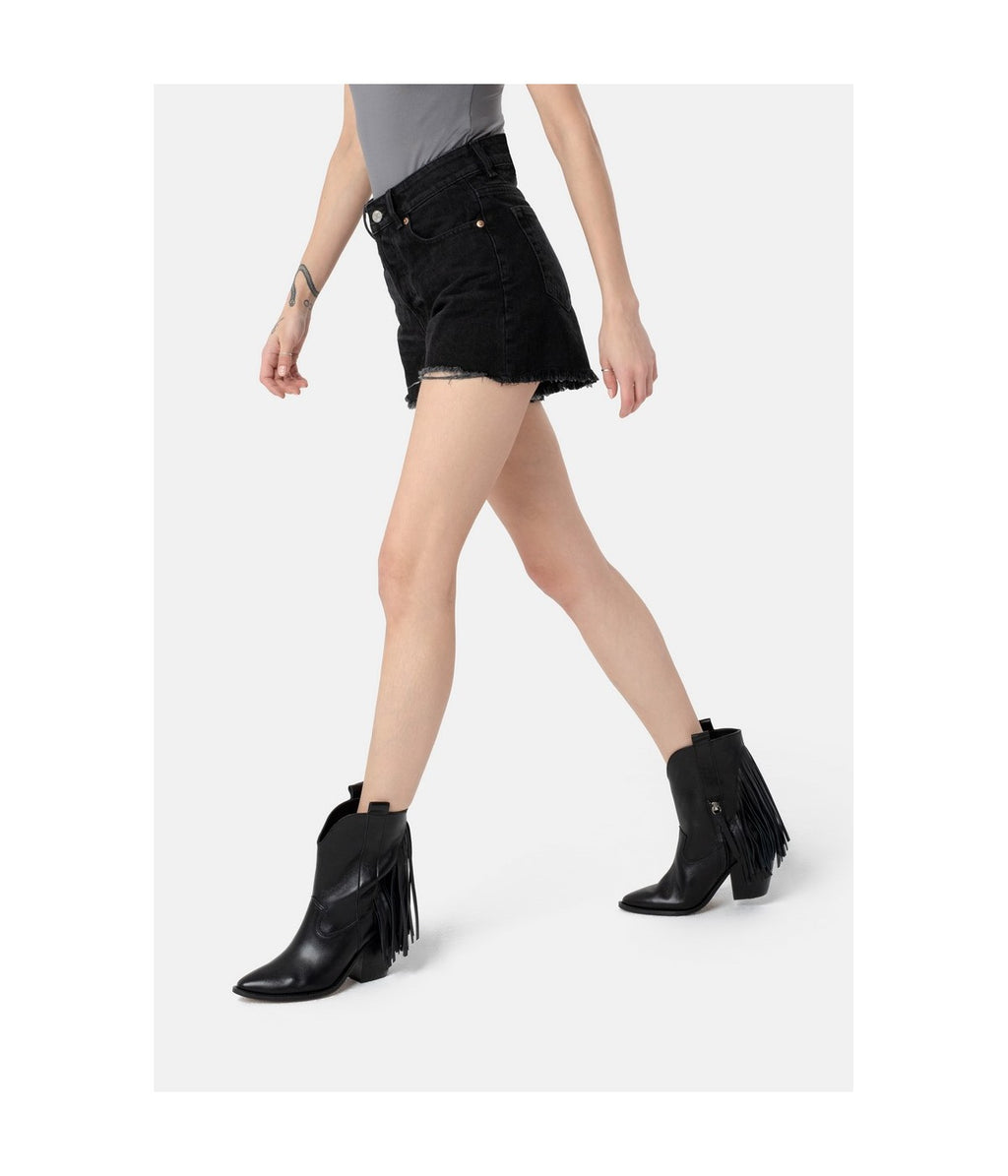 Botines Let Me Be Free - Negro