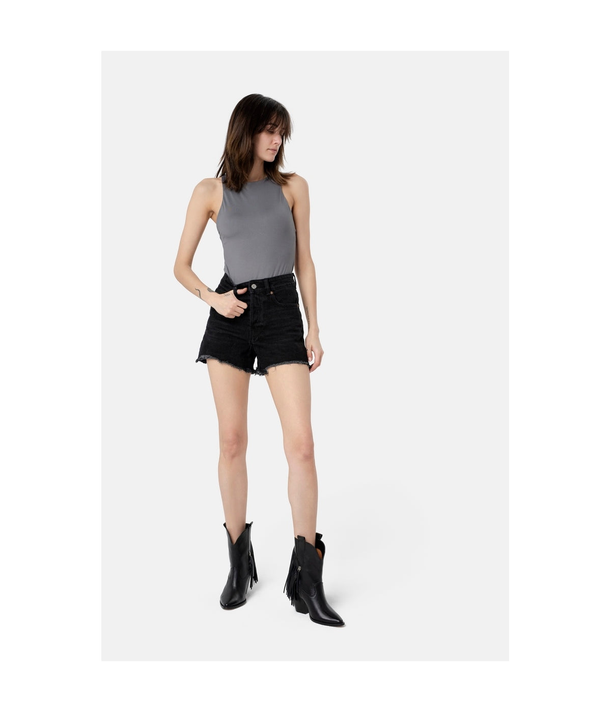 Botines Let Me Be Free - Negro