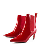 Bottines Straight To The Point - Rouge
