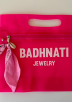 Bag Charm Cyclamen/Rose/Jaune/Mandarine