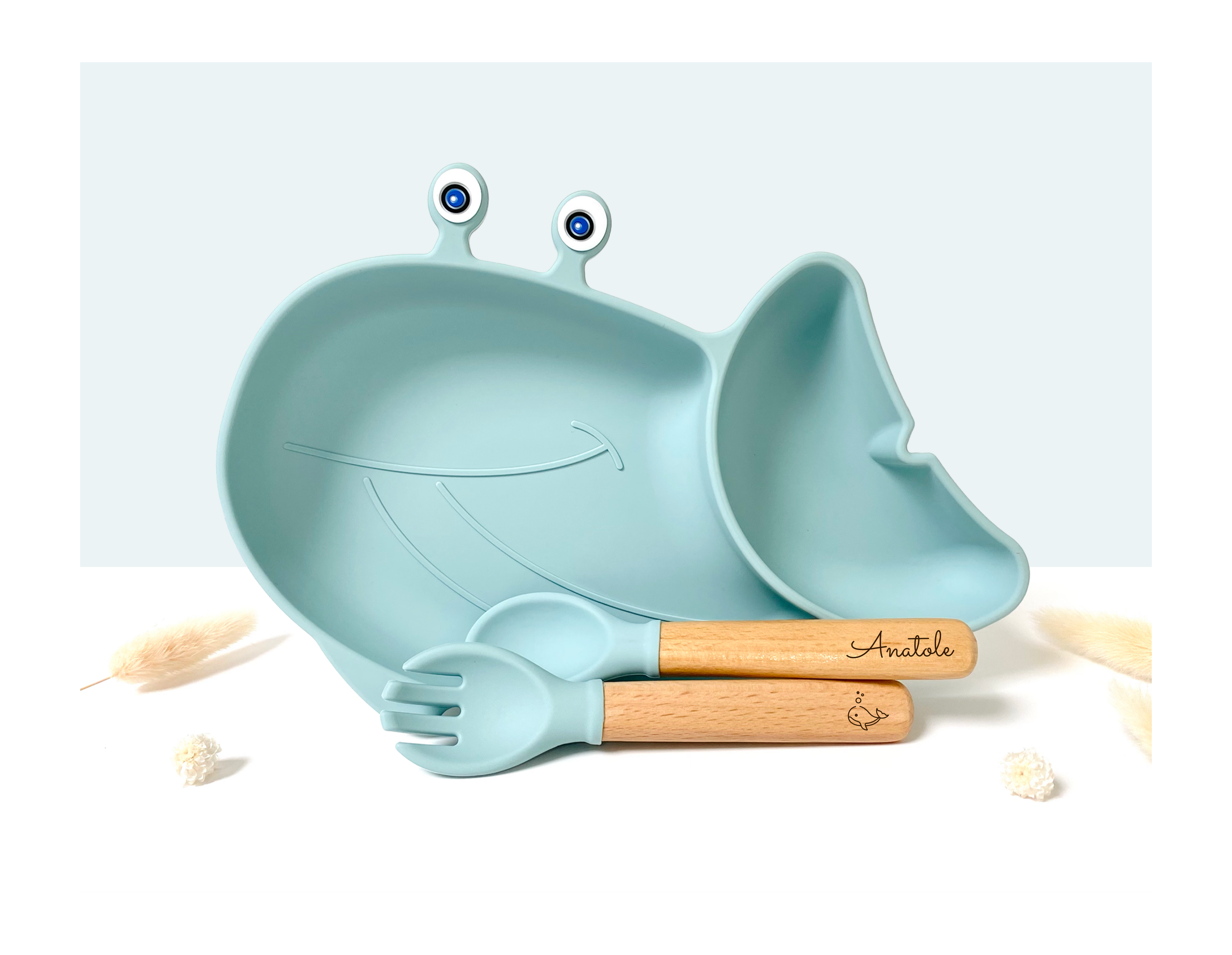 Solène The Whale Plate (Customizable)