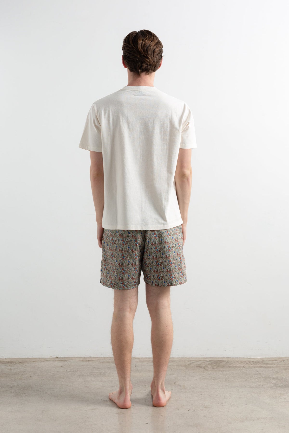 Wildlife-badeshorts i brun