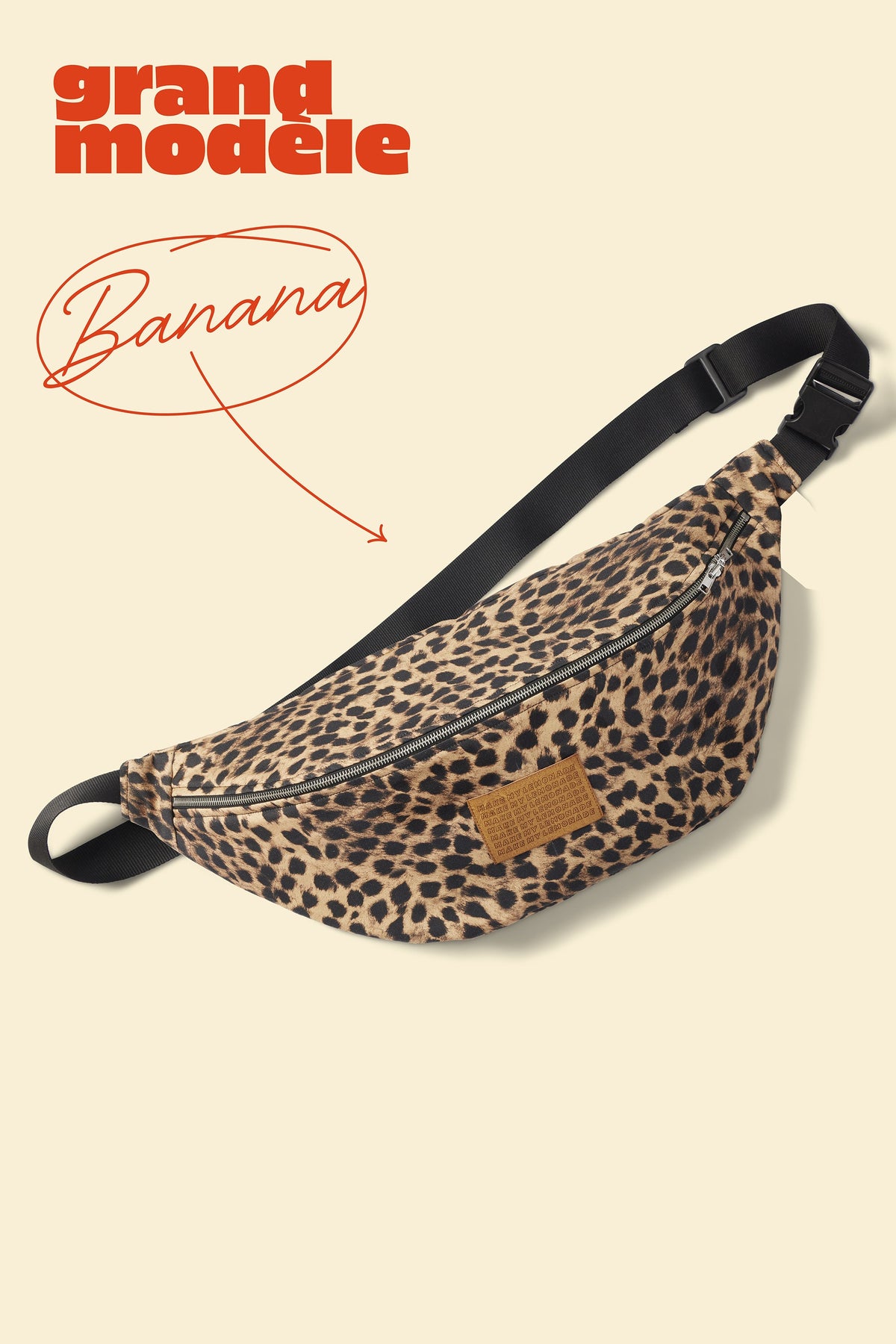 Bolso Banana - Leopard
