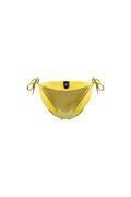Shine Yellow Lace-Up Panties