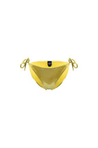 Shine Yellow Lace-Up Panties