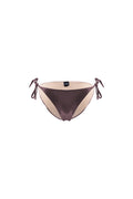 Shine Bronze Lace-Up Panties