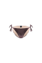 Shine Bronze Lace-Up Panties