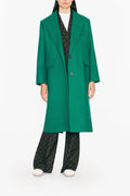 Berry Green Coat