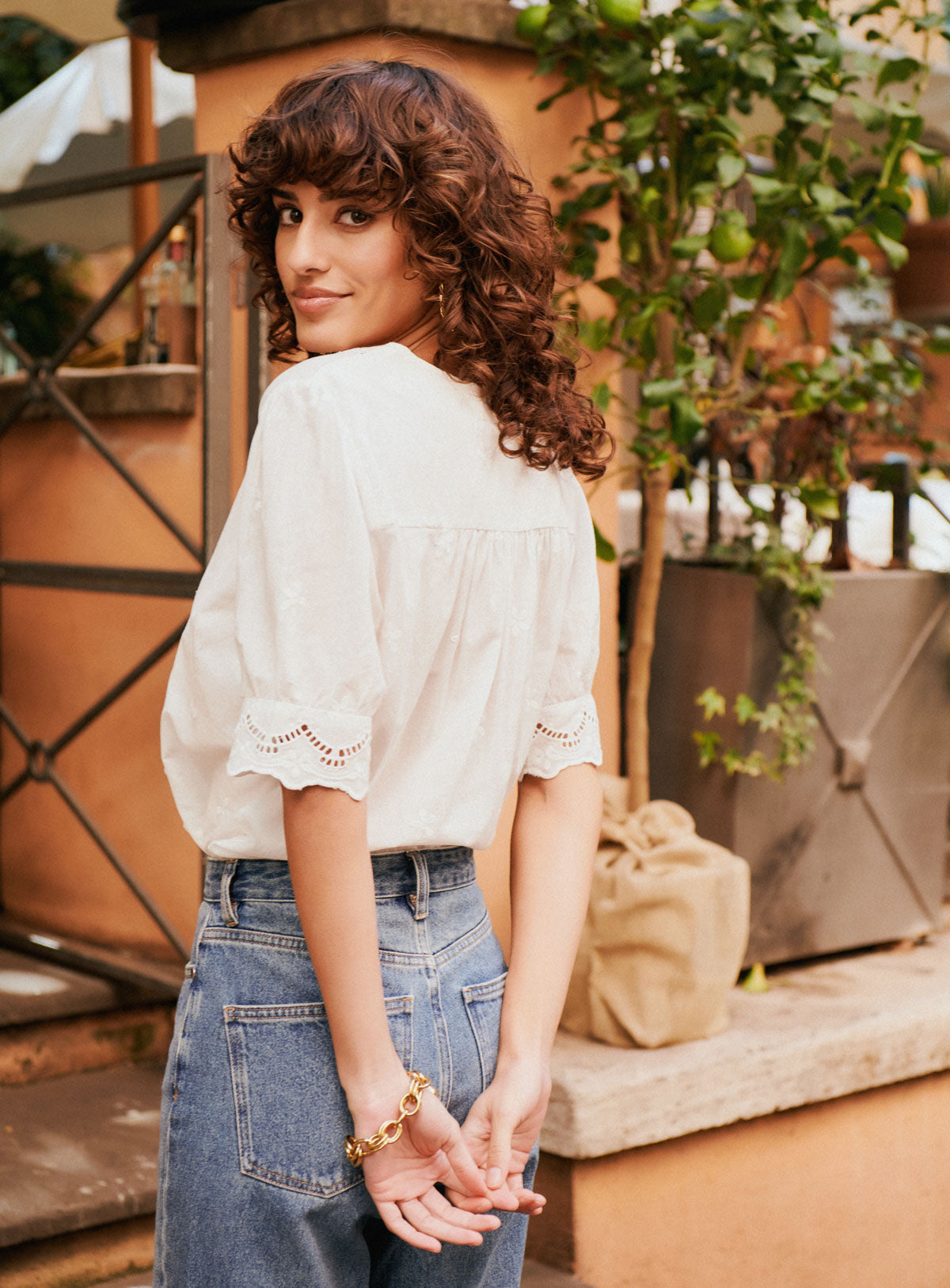 Tilly Blouse - Ecru