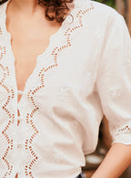 Tilly Blouse - Ecru