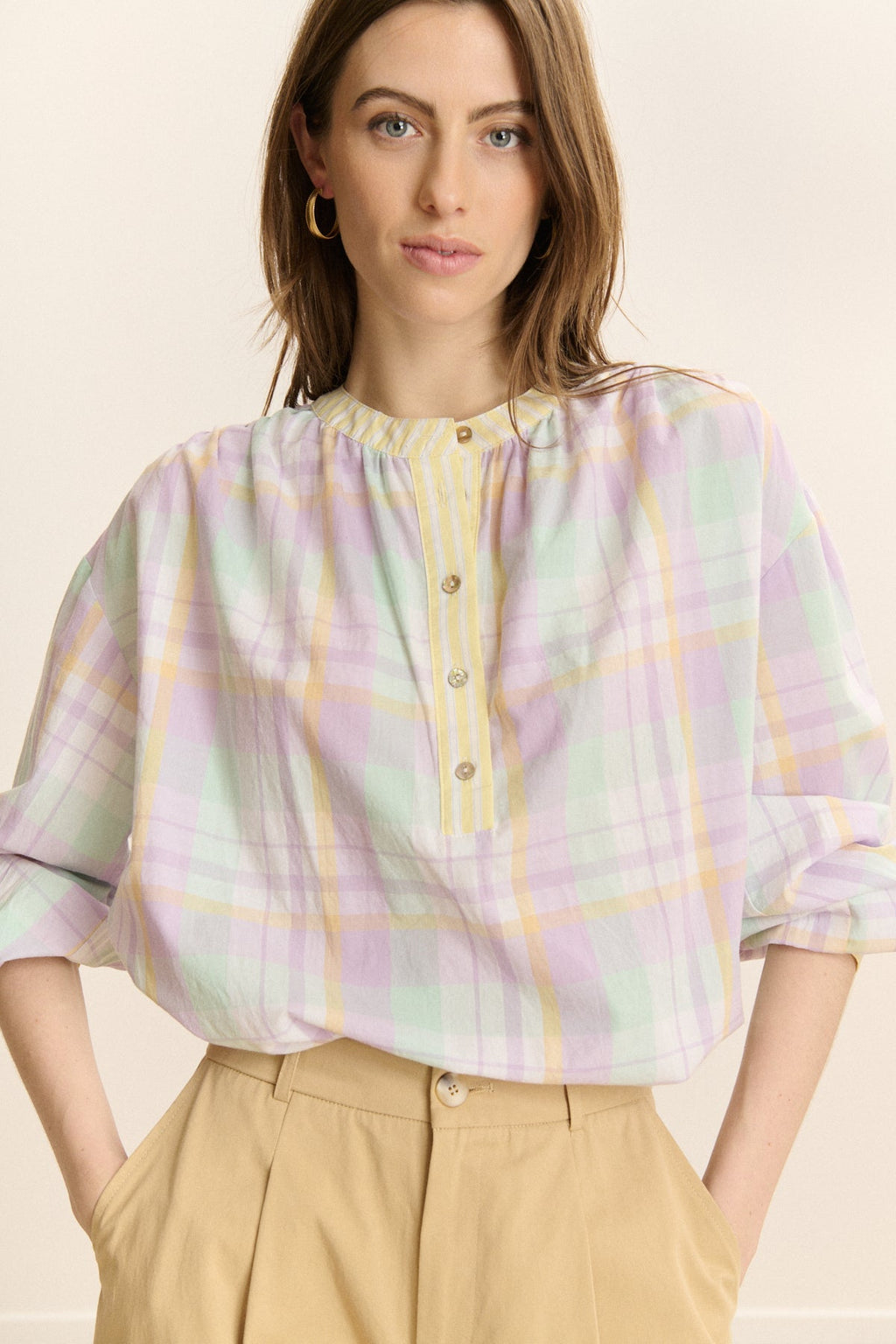 Blouse Cedric - Lilas