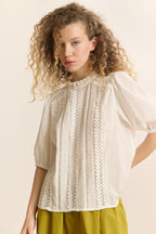 Blouse Cerena - Blanc