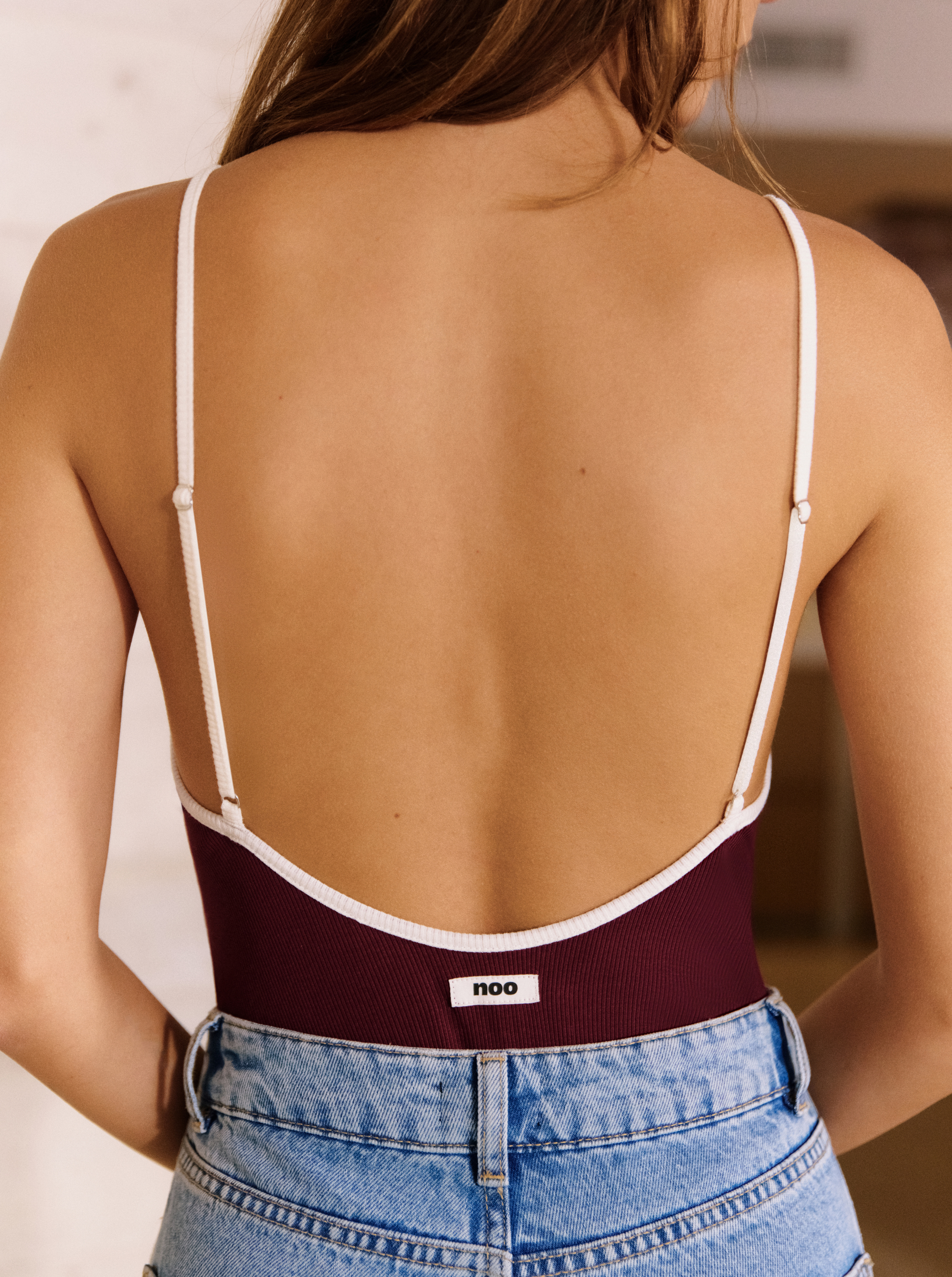 Body Burgundy Rib | Prêt-à-porter | NOO