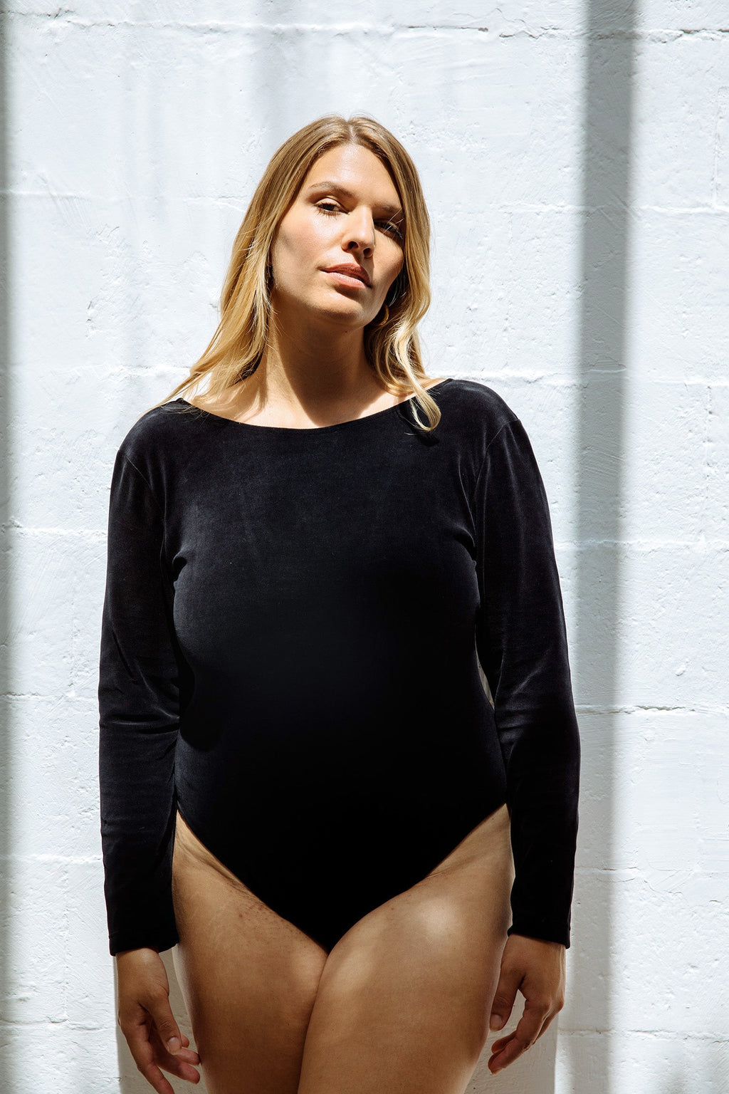 FLAIR BODYSUITS BODY VIRGILE VELVET BACKLESS MADE IN FRANCE 1