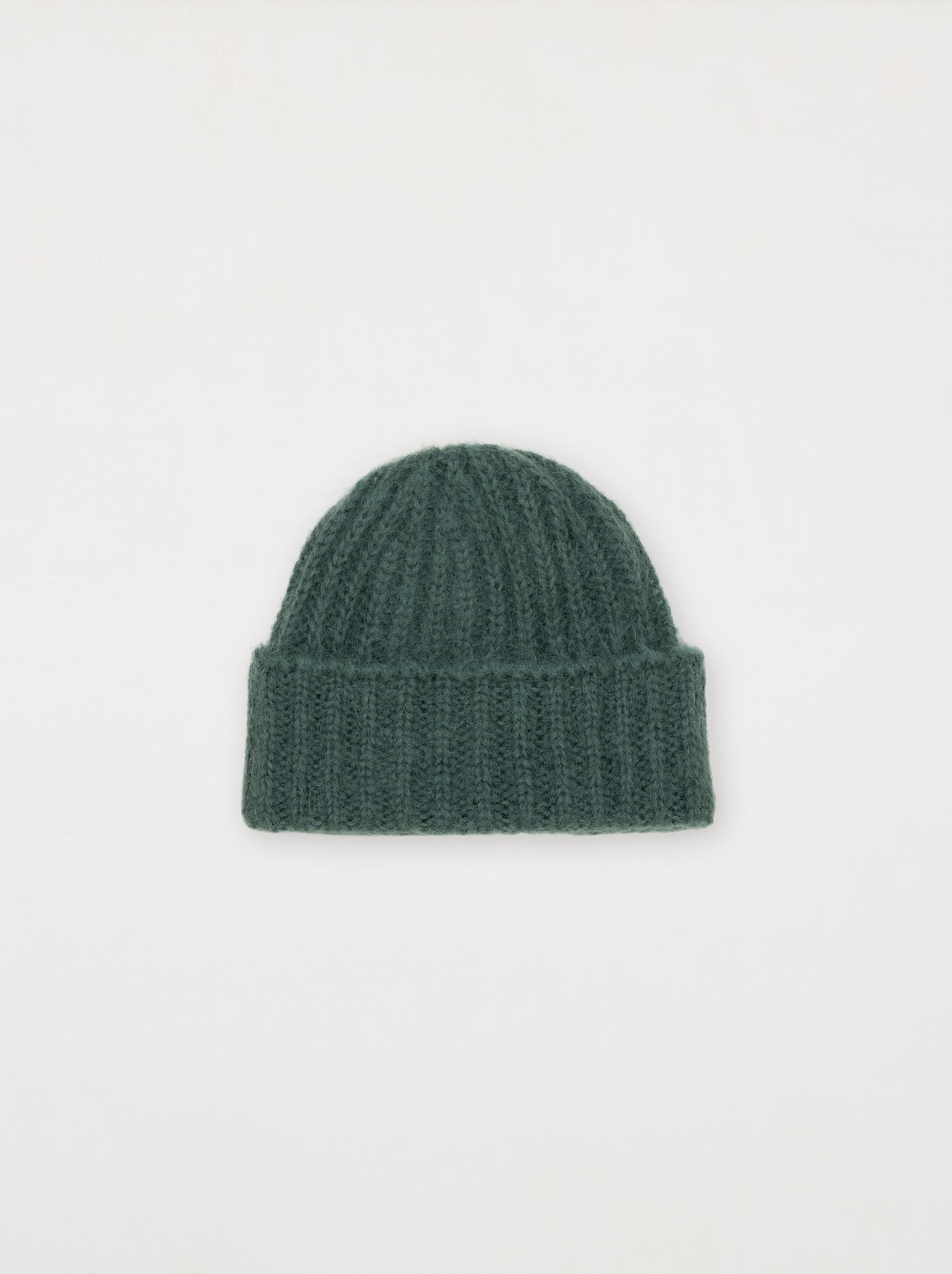 Frosted Green Mohair Hat