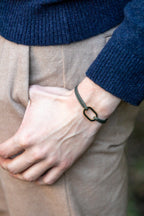 Bracelet Bord - Kaki