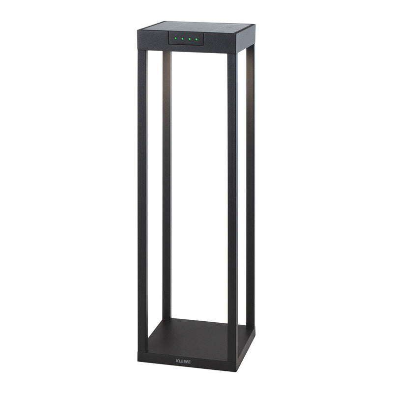 Radia - Borne & Potelet Solaire - Aluminium - Noir