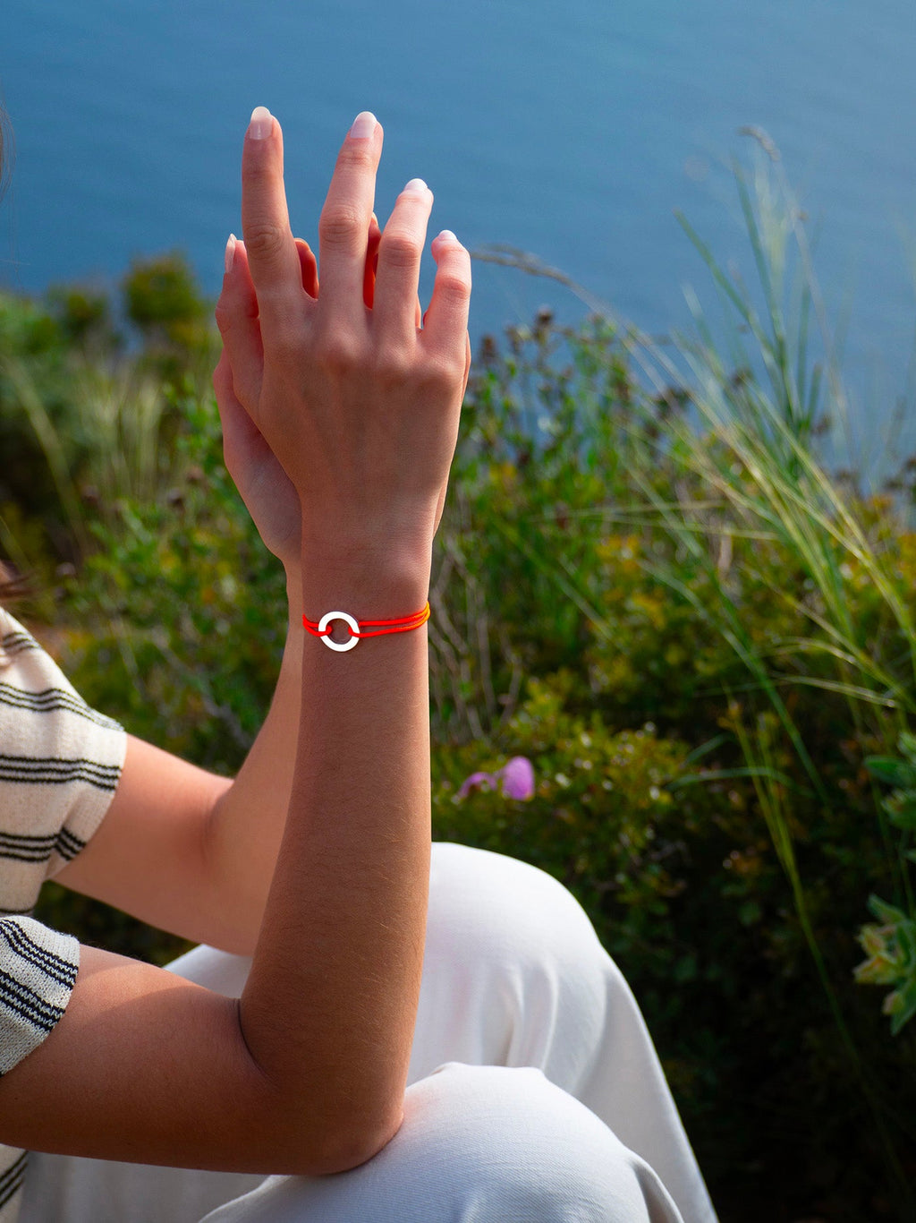 Buckle Bracelet - Neon Orange