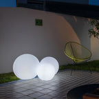 Wired outdoor luminous ball powerful LED white lighting BOBBY ∅40cm E27 base - REDDECO.com