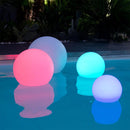 BOBBY dimmable multicolor floating LED wireless light ball ∅60cm with remote control and induction base - REDDECO.com