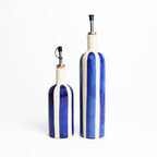 Petite Bouteille D'Huile - Bleu Linhas