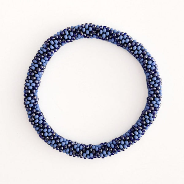 Bracelet Népalais #122 - Bleu