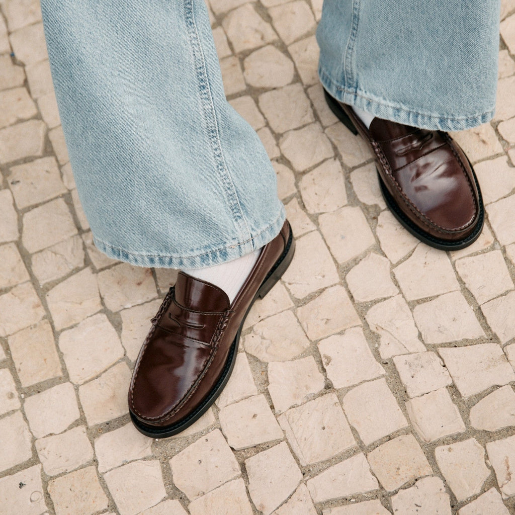 Schoenen Braga Bordeaux