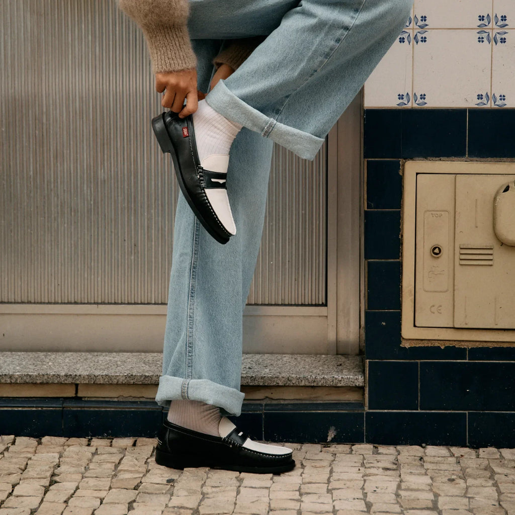 Schoenen Braga zwart - wit - uniseks