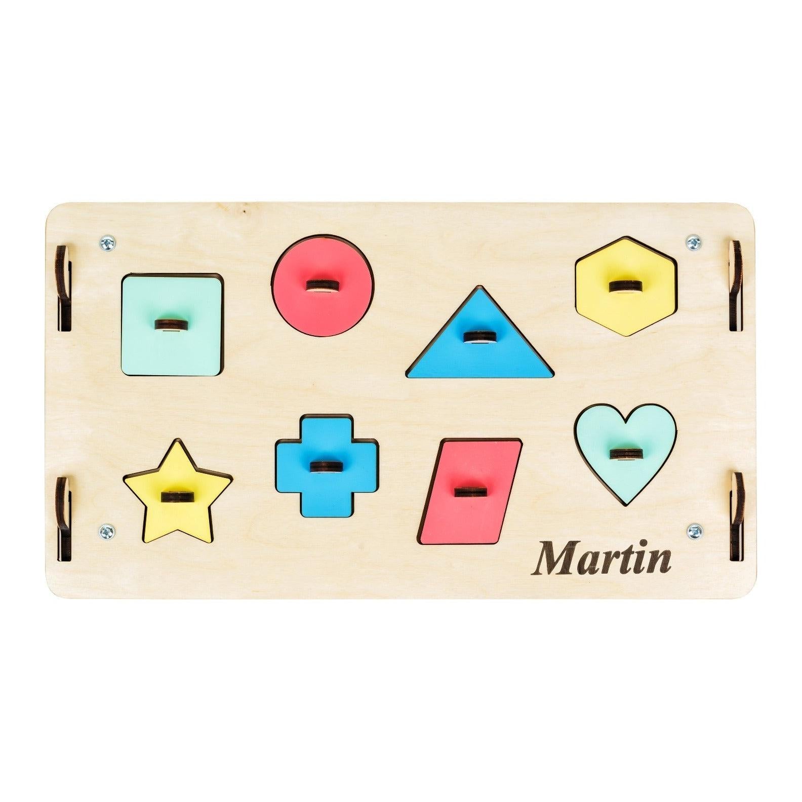Busy Board Casita Educativa De Madera – Natura