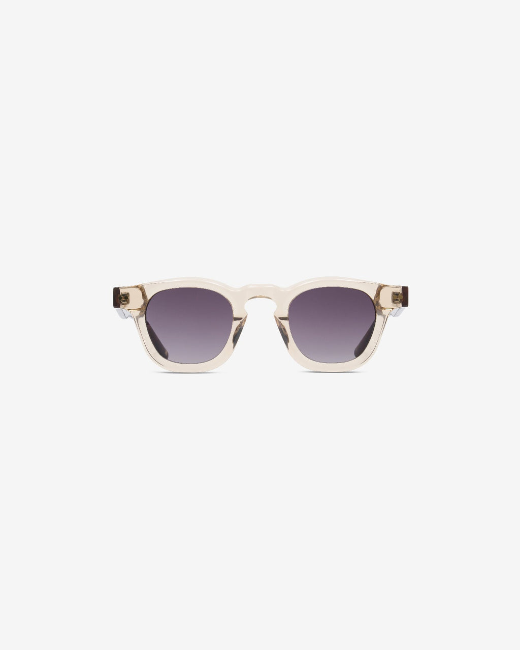 Bruce Champagne sunglasses — acetate pantos frame, front view