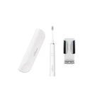 Brosse Blanche + Étui + Support