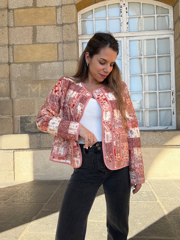 Veste matelassée Paula patchwork