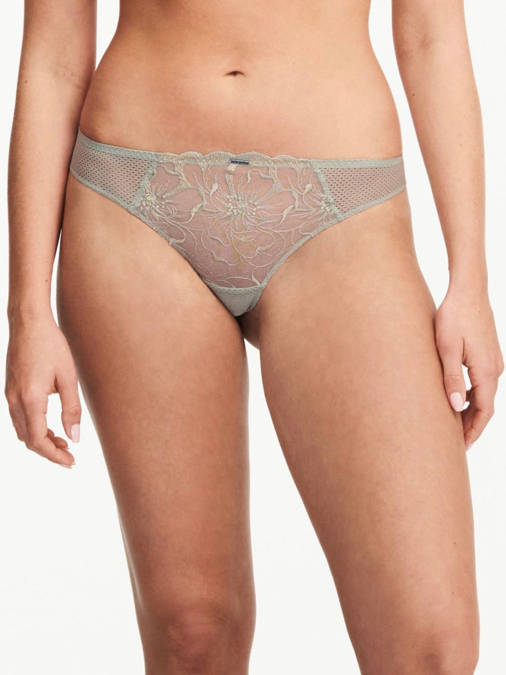 Tanga Fleurs - Vert The