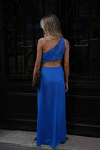 Vestido Faustine Calado - Azul Real