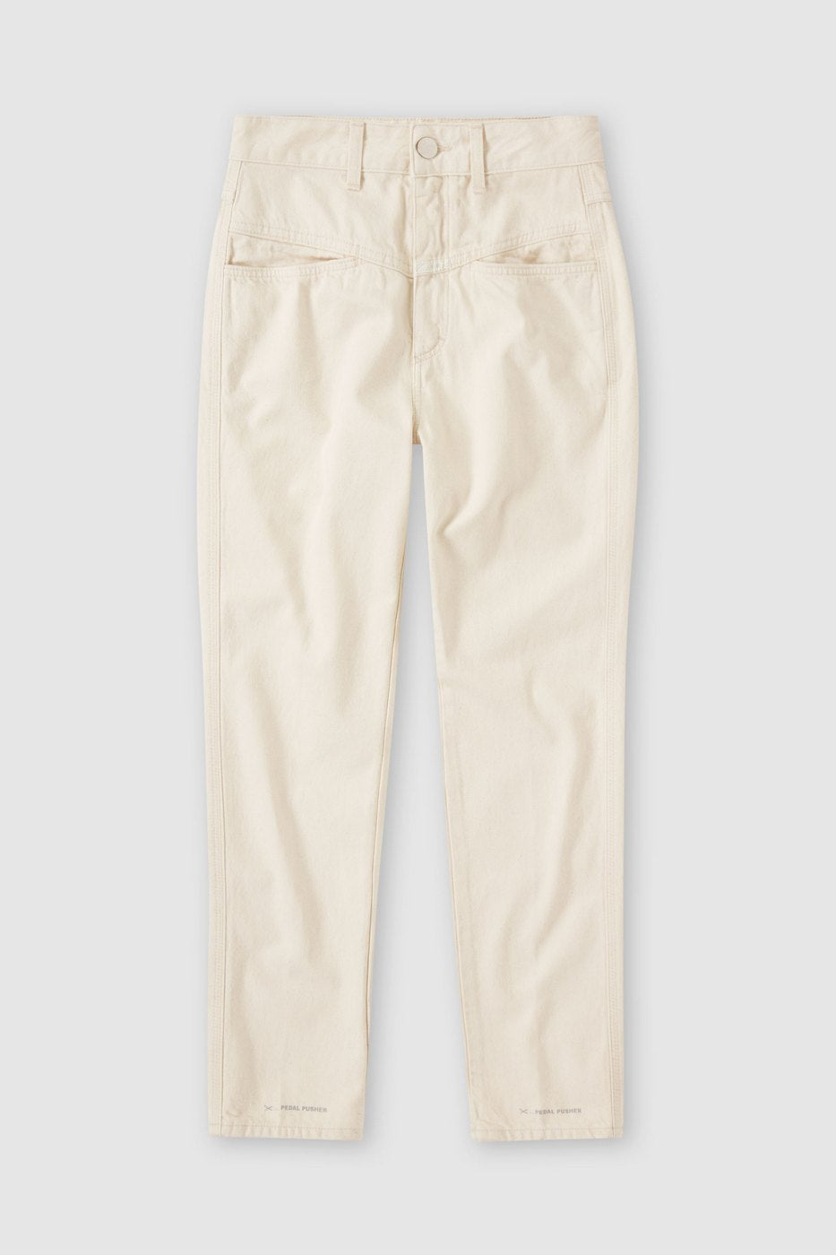 Pedal Pusher Jeans - Ivory - Women