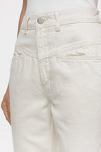 Pedal Pusher Jeans - Ivory - Women
