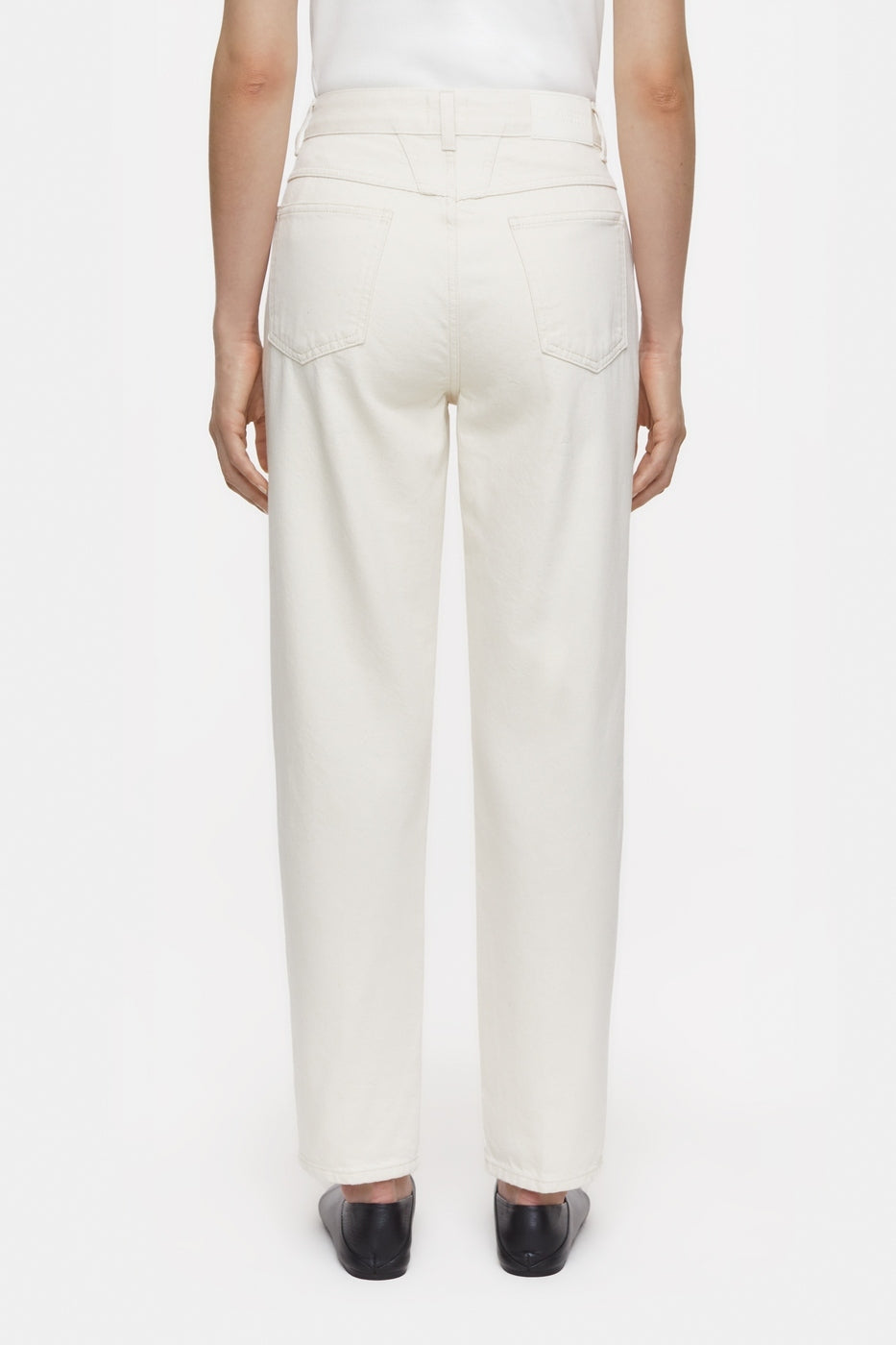 Pedal Pusher Jeans - Ivory - Women