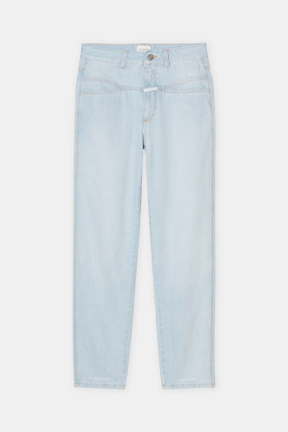 Jeans Pedal Pusher - Light Blue - Femme